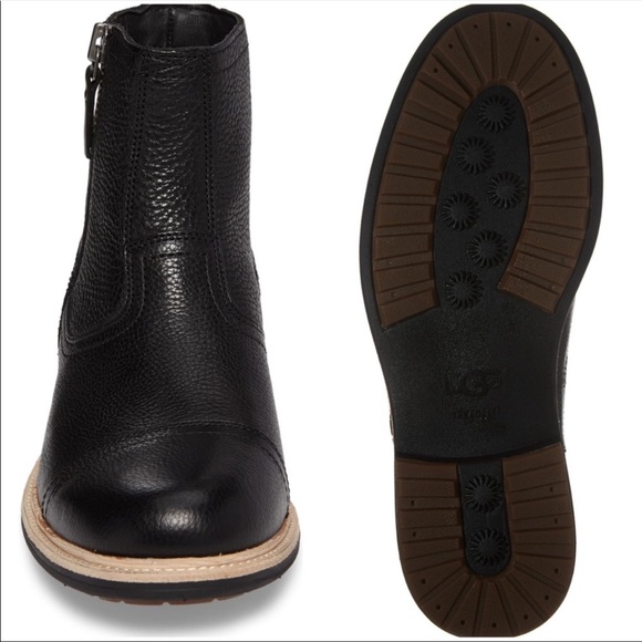 UGG Dalvin Zip Boot with Genuine Shearling - Picture 4 of 8